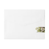 キク花ムームフローラ ラップアラウンド宛名ラベル (裏面)