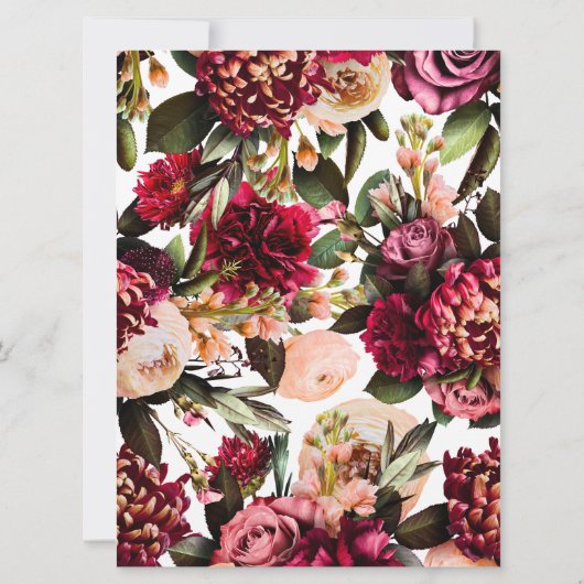 キク 招待状 (裏面)