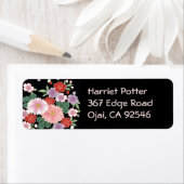 キク&桜日本のファインアート ラベル (インサイチュ)