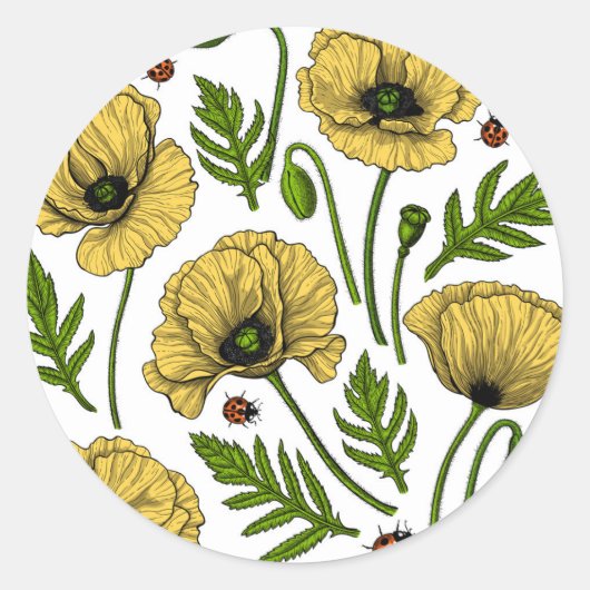 キケシとテンサイ ラウンドシール (正面)