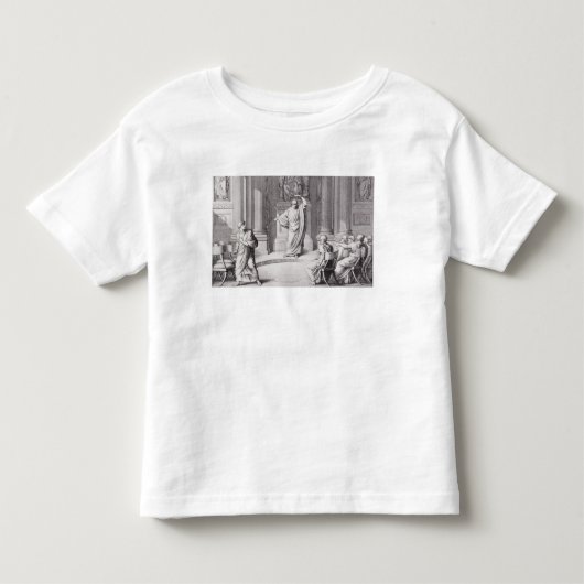 キケロ公然と非難するCatiline トドラーTシャツ (正面)