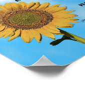 キケロ引用文もしは、庭がある ポスター (角)