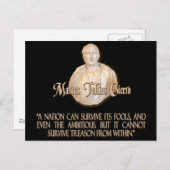 キケロ引用文オンタロン ポストカード (正面/裏面)