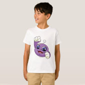 キコ・パープル Tシャツ (正面フル)