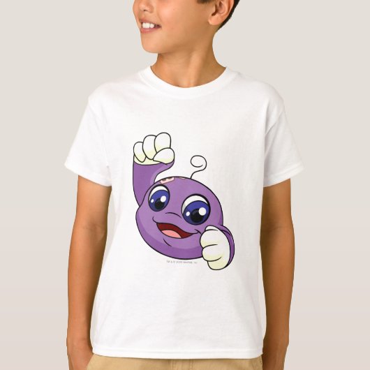 キコ・パープル Tシャツ (正面)
