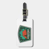 キサチエ国立森林ルイジアナキャンプ ラゲッジタグ (正面縦)