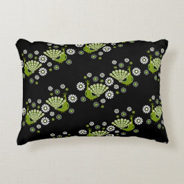 キザントピーコックアート アクセントクッション