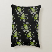 キザントピーコックアート アクセントクッション (裏面(縦))