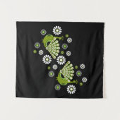 キザントピーコックアート タペストリー (正面(横))