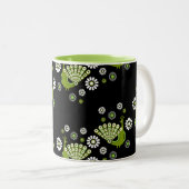 キザントピーコックアート ツートーンマグカップ (正面右)