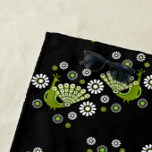 キザントピーコックアート ビーチタオル (インサイチュ)