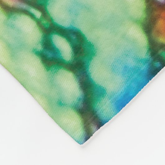 キシコン万華鏡のように千変万化するパターンフリースブランケット フリースブランケット (角)