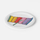 キシロカラフルホン楽器紙プレート ペーパープレート (アングル)