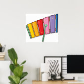 キシロカラフルホン ポスター (ホームオフィス)