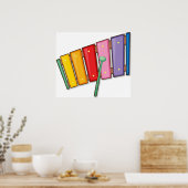 キシロカラフルホン ポスター (キッチン)