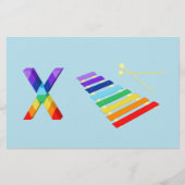 キシロフォン紙 (正面)