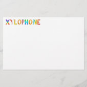 キシロフォン紙 (裏面)