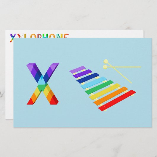 キシロフォン紙 (正面/裏面)