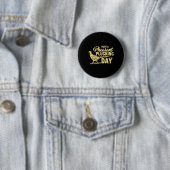 キジおもしろいー狩りプルッキングTシャツギフト 缶バッジ (インサイチュ)