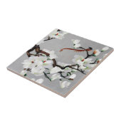 キジおよびナシの花 タイル (側面)