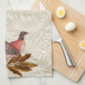 キジかわいらしナズキッチンタオル キッチンタオル (四つ折り)