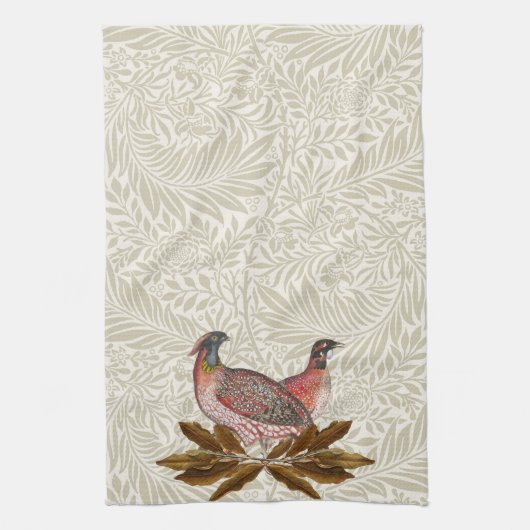 キジかわいらしナズキッチンタオル キッチンタオル (縦)