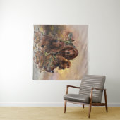 キジとアイリッシュセッターズパッション狩り タペストリー (インサイチュ(横))