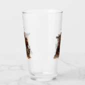 キジとアイリッシュセッターズパッション狩り タンブラーグラス (左)