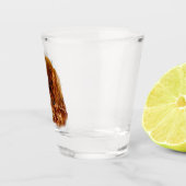 キジのアイリッシュセッター ショットグラス (右)