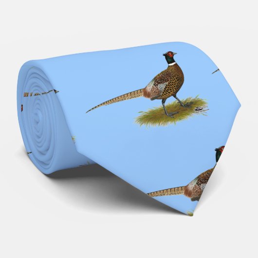 キジのオンドリ ネクタイ (ロール)