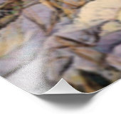 キジのタペストリーのポスター三丁 フォトプリント            (角)