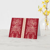 キジのトイレカード カード (黄色い花)