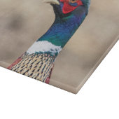 キジのポートレート カッティングボード (角)