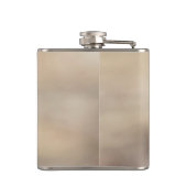 キジのポートレート フラスク (裏面)