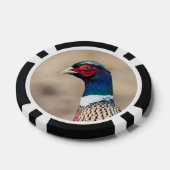 キジのポートレート ポーカーチップ (シングル)