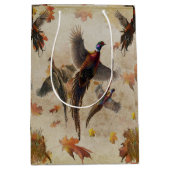 キジの包装紙 ミディアムペーパーバッグ (正面)