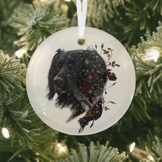 キジの大きなムンスターランダー ガラスオーナメント (インサイチュ)