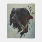 キジの大きなムンスターランダー フリースブランケット (正面)