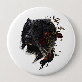 キジの大きなムンスターランダー 缶バッジ