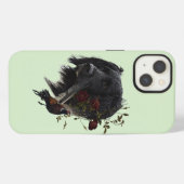 キジの大きなムンスターランダー iPhoneケース (裏面横)