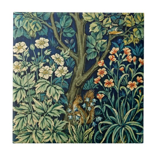 キジの完璧さ – 永遠の美学 タイル (正面)