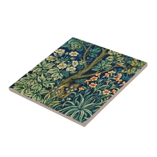 キジの完璧さ – 永遠の美学 タイル (側面)