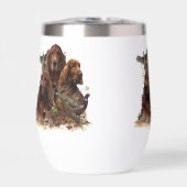 キジの美しいアイリッシュセッター，芸術 (正面)