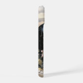 キジの美しいイギリスのセッター，芸術 iPhone 15ケース (右側面)
