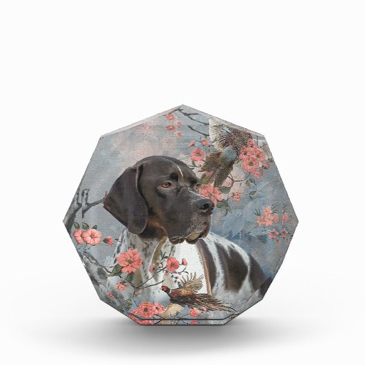 キジの美しいポインタ フォトブロック (正面)