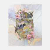 キジの美しいポインタ フリースブランケット (正面)