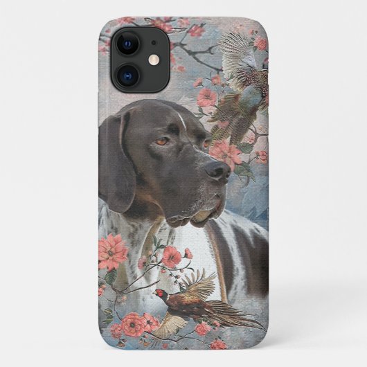 キジの美しいポインタ Case-Mate iPhoneケース (裏面)