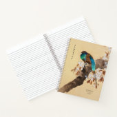 キジの美しい咲く木のヴィンテージ 日本の ノートブック (内部)