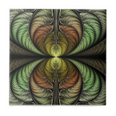 キジの羽のセラミックタイル タイル (正面)