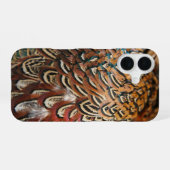 キジの羽 iPhone 16ケース (裏面横)